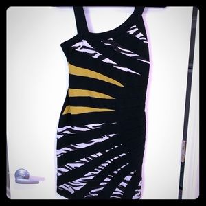 BEBE bandage cocktail dress